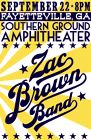 Zac Brown Band showcard
